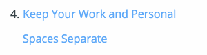 Zapier blog menu